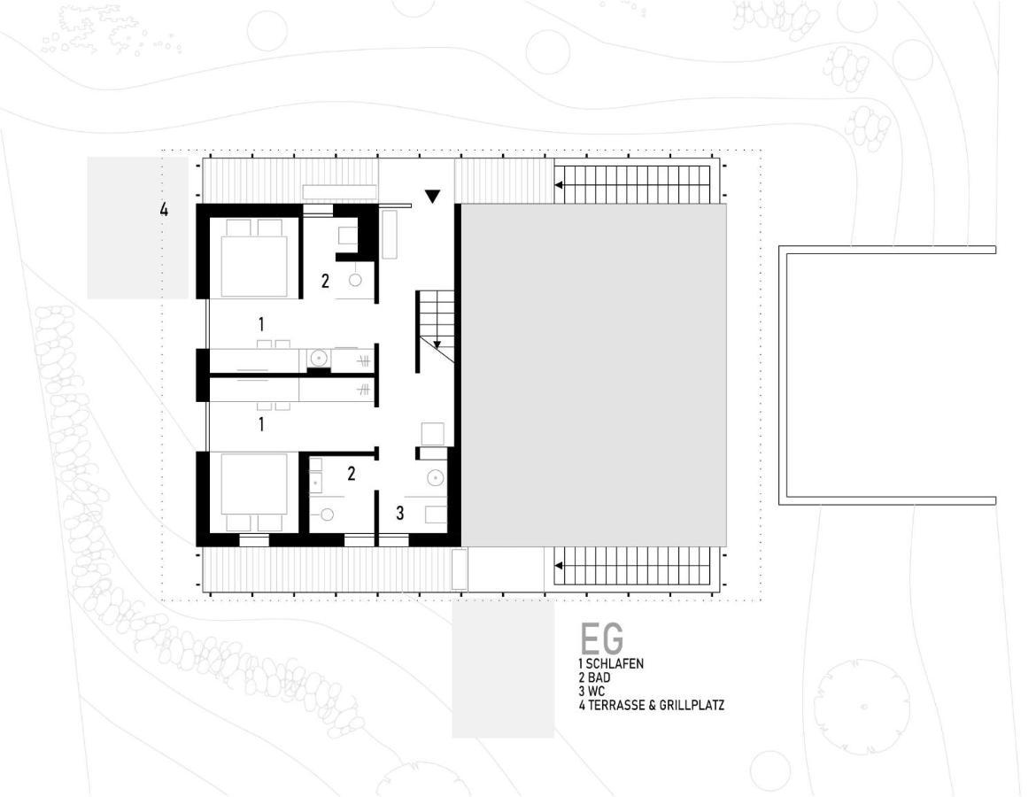 Chalets Lara & Louise Rieden Ngoại thất bức ảnh